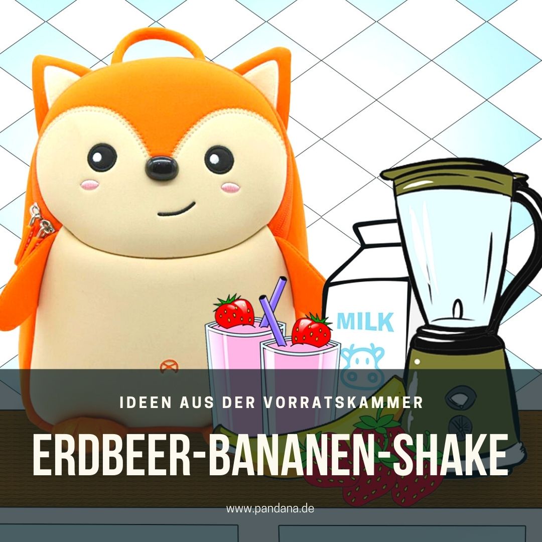 Rezept: Erdbeer-Bananen-Shake