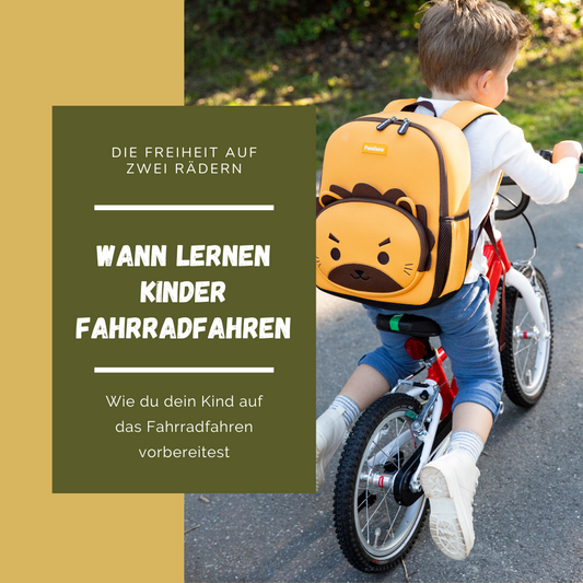 Die Freiheit auf zwei Rädern: Wann lernen Kinder Fahrradfahren?