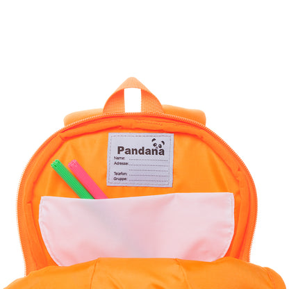 Pandana Kinderrucksack Tommy Tiger mit Brustgurt für Jungen und Mädchen ab 2 Jahren - Pandana